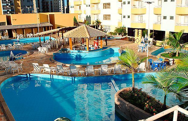 Thermas Place Apartamentos Oficial Mais Parques Caldas Novas Exteriör bild